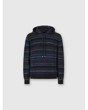 Missoni Hooded Sweater - Blue