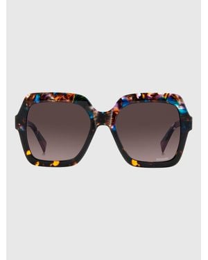 Missoni Seasonal Kariert-Acetat-Sonnenbrille, Damen, Größe - Blau