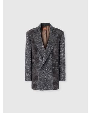 Missoni Jacket With Lapels - Gray