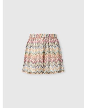 Missoni Printed Shorts - White
