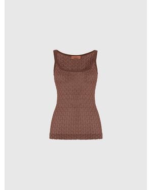 Missoni Tank Top - White