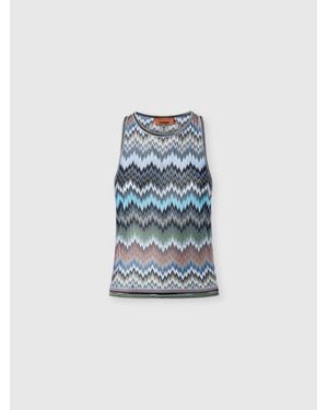 Missoni Sleeveless Top - Blue