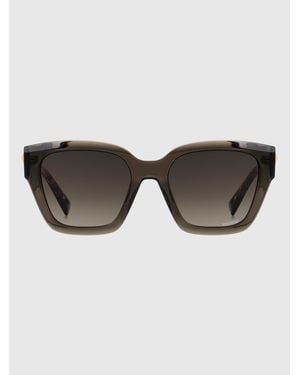 Missoni Seasonal Squared Acetate Sunglasses - Brown