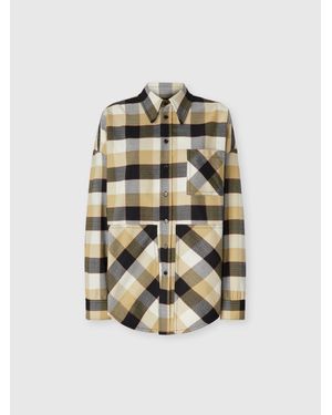 Missoni Oversized Check Shirt - White