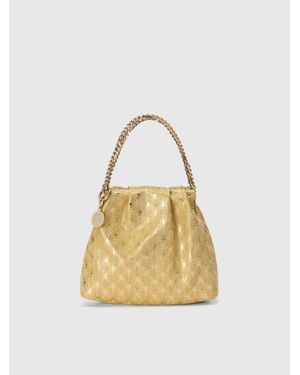 Missoni Pouch En Viscosa Y Piel, Mujer, Talla - Metálico