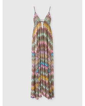 Missoni Long Beach Dress - White