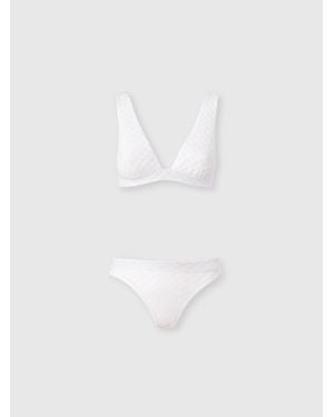 Missoni Bralette Bikini - White
