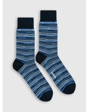 Missoni Mid-Length Cotton-Blend Socks - Blue