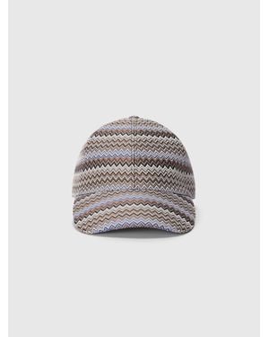 Missoni Technical Fabric Hat - Grey