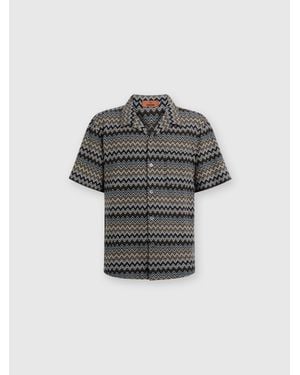 Missoni Bowling-Cut Shirt - Gray