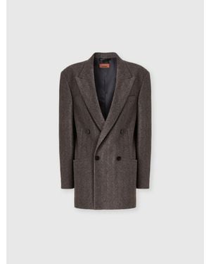 Missoni Peak-Lapel Blazer - Multicolor