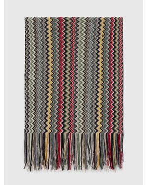 Missoni Bufanda En Viscosa Y Lana, Mujer, Talla - Multicolor