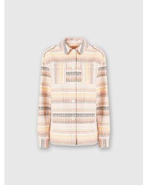 Missoni Caperdoni Cotton Blend Overshirt - Natural