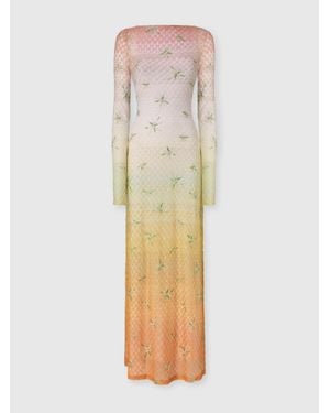 Missoni Long Cover-Up Dress - Natural
