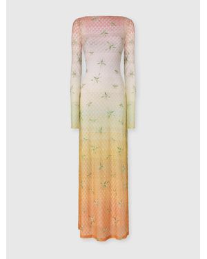 Missoni Long Cover-Up Dress - Natural