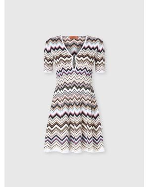 Missoni Mini-Abito - Bianco