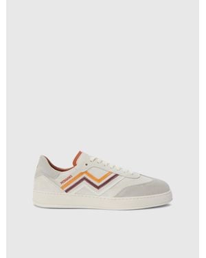 Missoni Trainers With Zigzag Relief - Natural