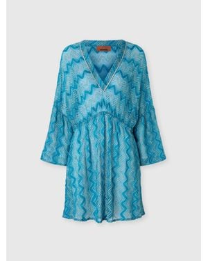Missoni Cover-Up Dress - Blue