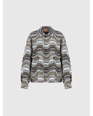 Missoni Oversized Jacket - White