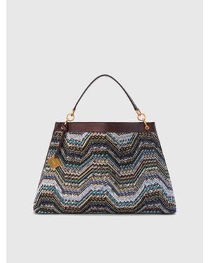 Missoni Schultertasche, Damen, Größe - Mehrfarbig