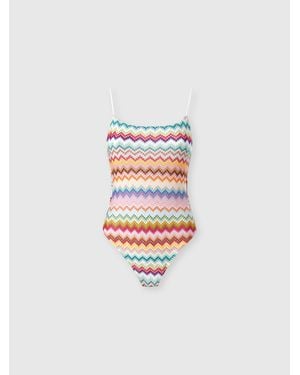 Missoni One-Piece Swimsuit - White