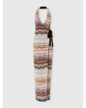 Missoni Sleeveless Long Dress - White