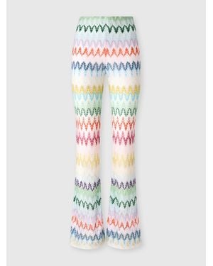 Missoni Flare Pants - White