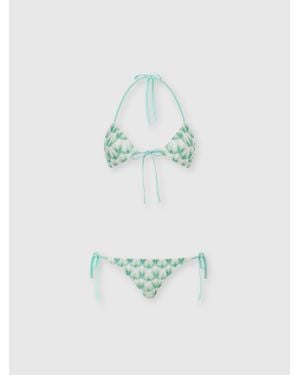Missoni Triangle Bikini - Green