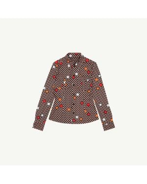 MM6 by Maison Margiela Jersey Shirt - Red