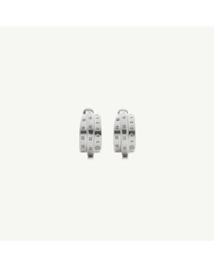 MM6 by Maison Margiela Numeric Cuff Earrings - White