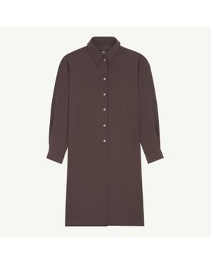 MM6 by Maison Margiela Dual-Wear Shirt - Brown