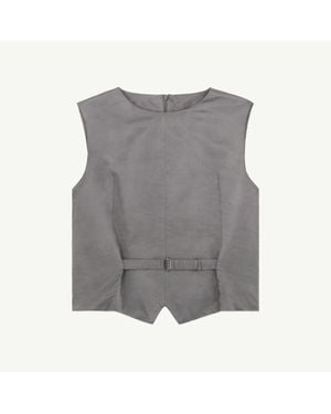 MM6 by Maison Margiela Waistcoat - Gray