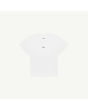 MM6 by Maison Martin Margiela Numeric Signature T-Shirt - White