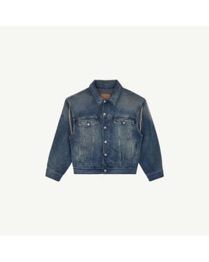 MM6 by Maison Margiela Denim Jacket - Blue