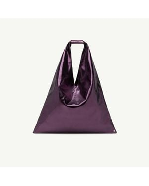 MM6 by Maison Margiela Japanese Classic Shoulder Bag - Purple