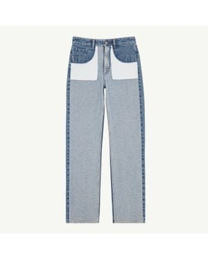 MM6 by Maison Margiela Straight-Leg Jeans - Blue