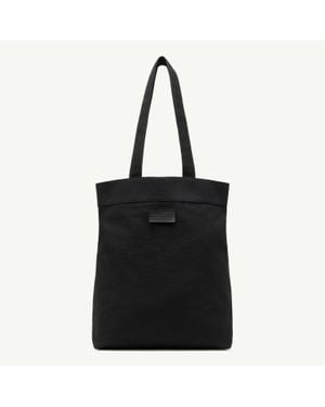 MM6 by Maison Martin Margiela Reversix Canvas Shopping Bag - Black