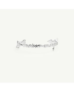 MM6 by Maison Margiela Enjoy Cuff Bracelet - White