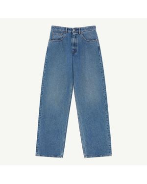 MM6 by Maison Margiela Wide-Leg Jeans - Blue