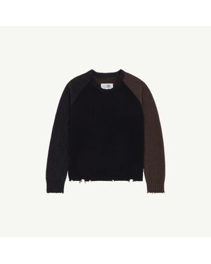 MM6 by Maison Margiela Wool Jumper - Black