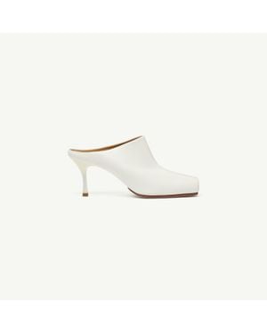 MM6 by Maison Margiela Ballerina Mule - White