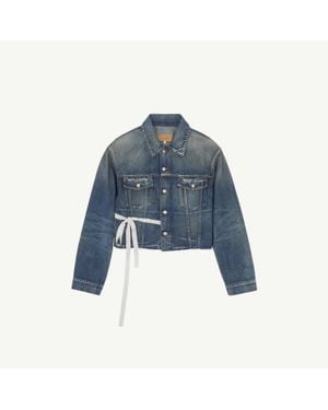 MM6 by Maison Margiela Denim Jacket - Blue