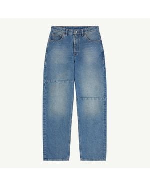 MM6 by Maison Margiela Straight-Leg Jeans - Blue