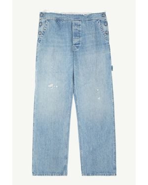 MM6 by Maison Margiela Wide-Leg Jeans - Blue