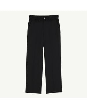 MM6 by Maison Margiela Replaced Waist Wool Trousers - Black