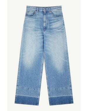 MM6 by Maison Margiela Wide-Leg Jeans - Blue