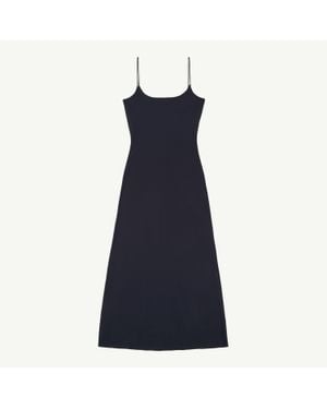 MM6 by Maison Margiela Long Jersey Dress - Blue