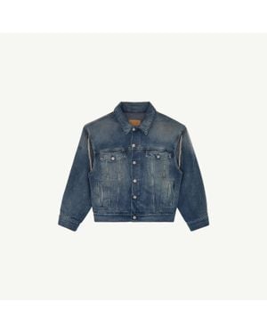 MM6 by Maison Margiela Denim Jacket - Blue