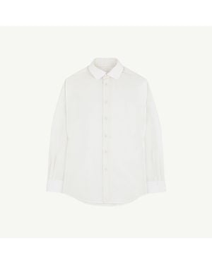 MM6 by Maison Margiela Cotton Poplin Shirt - White