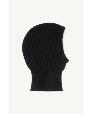 MM6 by Maison Margiela Knit Balaclava - Black